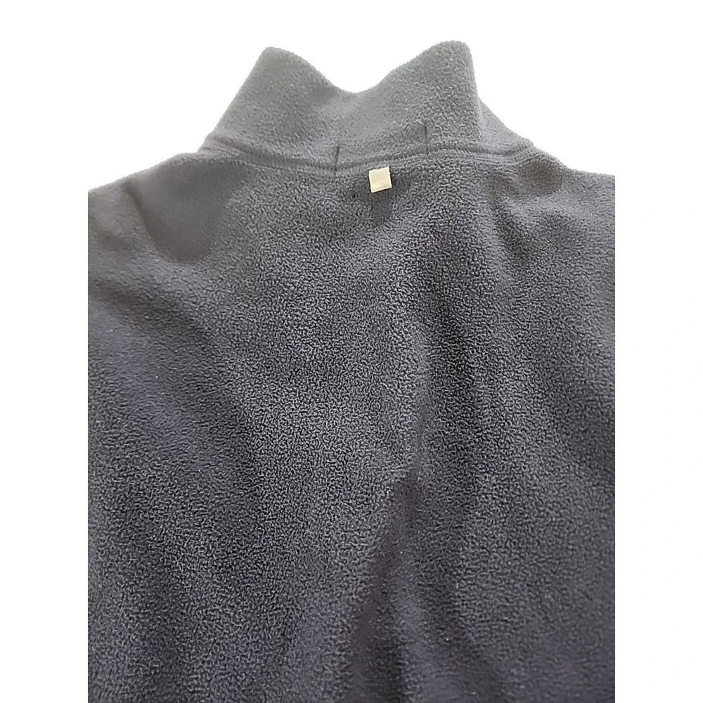 Polo Ralph Lauren Performance Fleece 1/4 Zip Pullover Navy Blue‎ Yellow Men's L